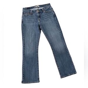 Levi’s 529 Curvy Boot Cut Demim Blue Jeans Women’s Sz 10S (Short)